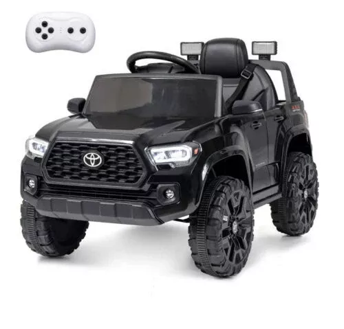 12V Powered Toyota Tacoma Ride-On Car for Boys with Remote Control
